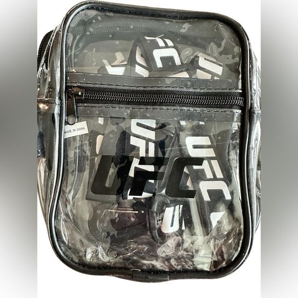NWT UFC Clear Stadium Venue Crossbody Bag Shoulder Bag Removable Strap - Picture 1 of 9